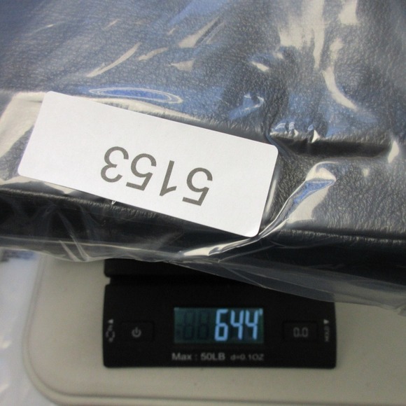 Diesel Genuine Leather Pants Womens Bootcut 26 Black Moto Low Rise Vtg Y2k 644 - Picture 8 of 16